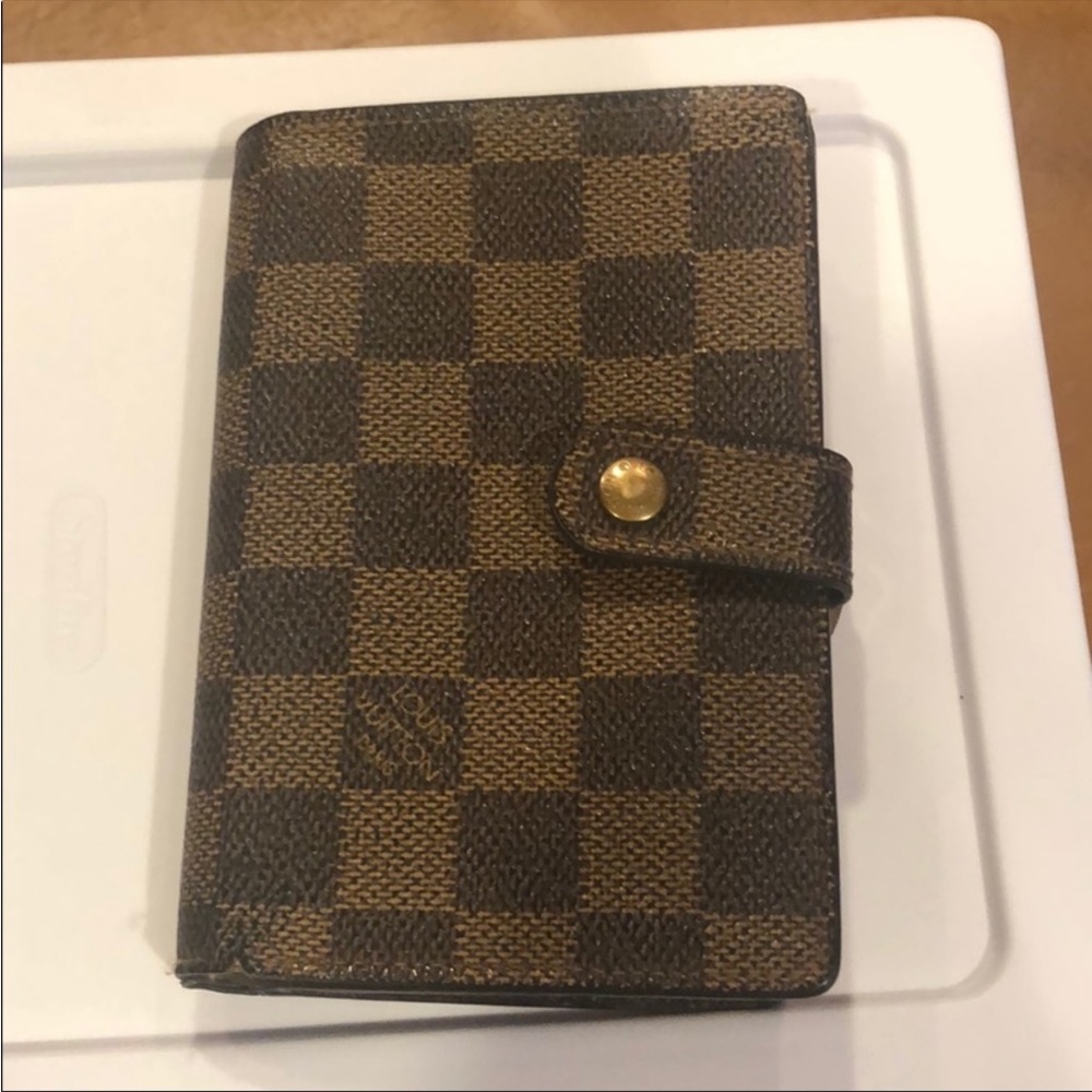 Louis Vuitton Porte Monnaie Damien Ebene